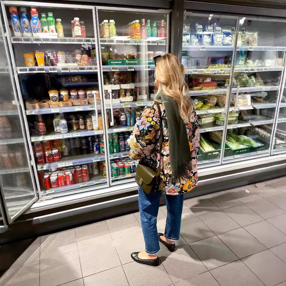 Autumn and winter printed faux cashmere cotton clothes are comfortable and casual, with flared sleeves and loose women's cotton clothes Hypersku