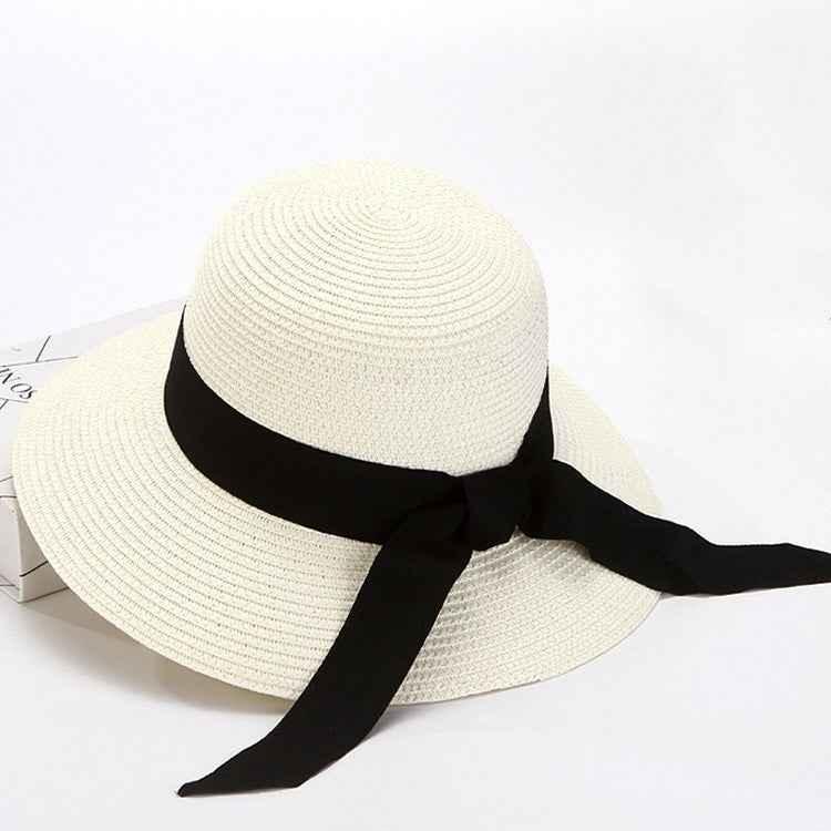 Women's Straw Sun Hat - Wide Brimmed Beach Sun Hat for Ultimate Sun Protection - GONZALES ONLINE SHOP