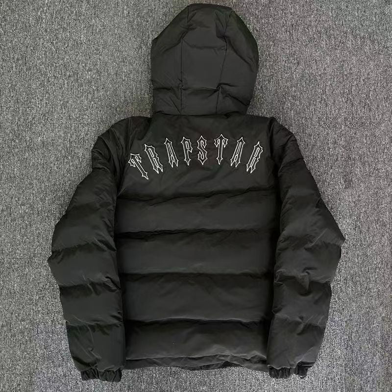 Winter embroidered hooded men's cotton-padded jacket Hypersku