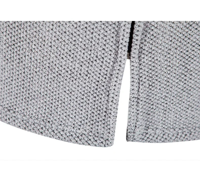 2023 Winter Fleece Cardigan Men Thick Hooded Long Sweaterscoat Male Warm Knitted Sweater Jackets Men Causal Outwear Windbreaker - GONZALES ONLINE SHOP