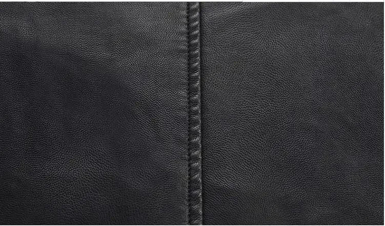 Batmo 2024 New Arrival Autumn & Winter Men's Leather Trench Coat - Thicked Real Leather Long Overcoat for Plus Size S-5XL - GONZALES ONLINE SHOP