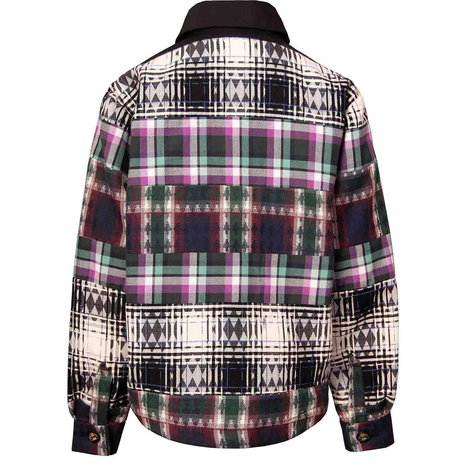 Mixed Tartan Plaid Shirt Infantium Victoria