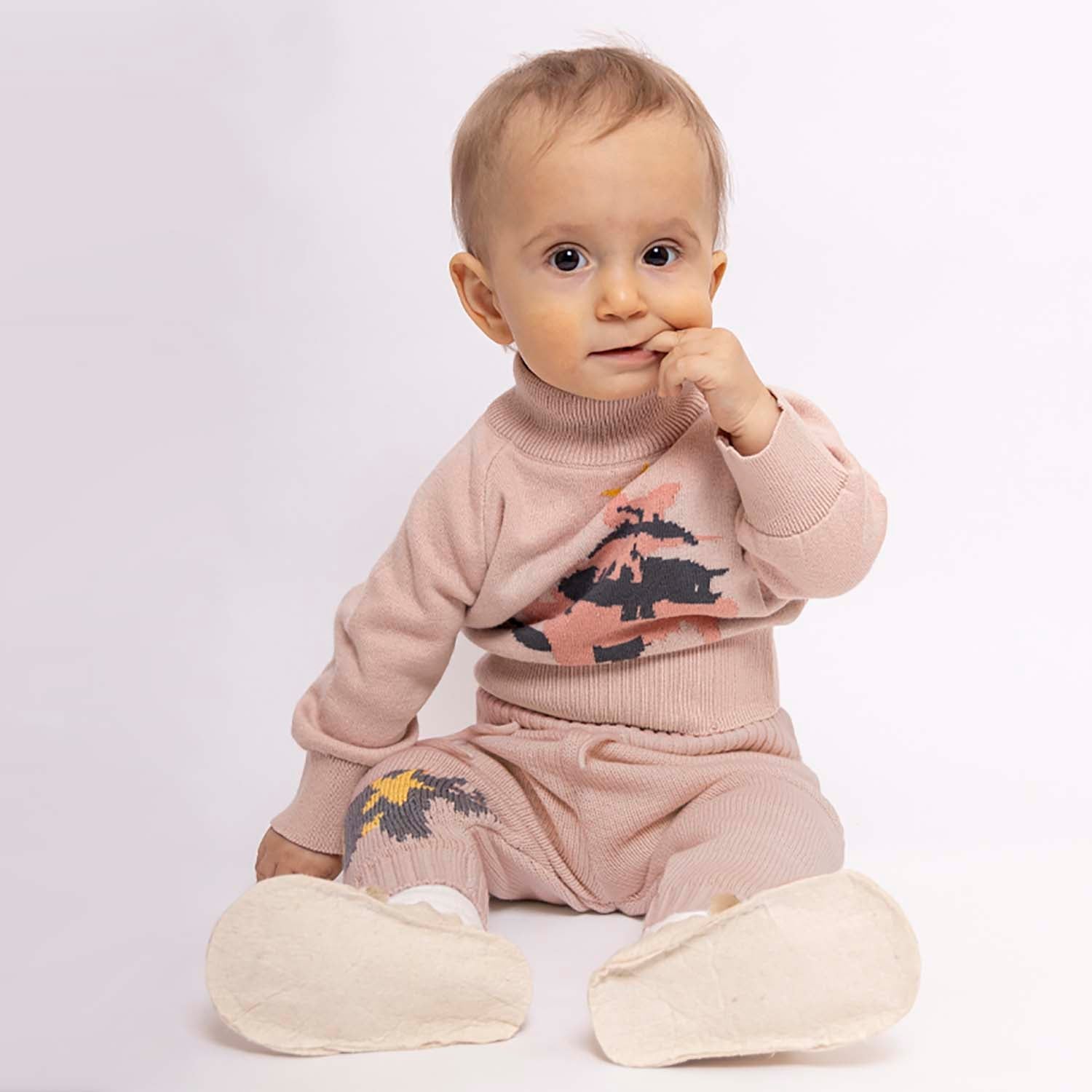 Baby Christmas Leggings in Pink Infantium Victoria