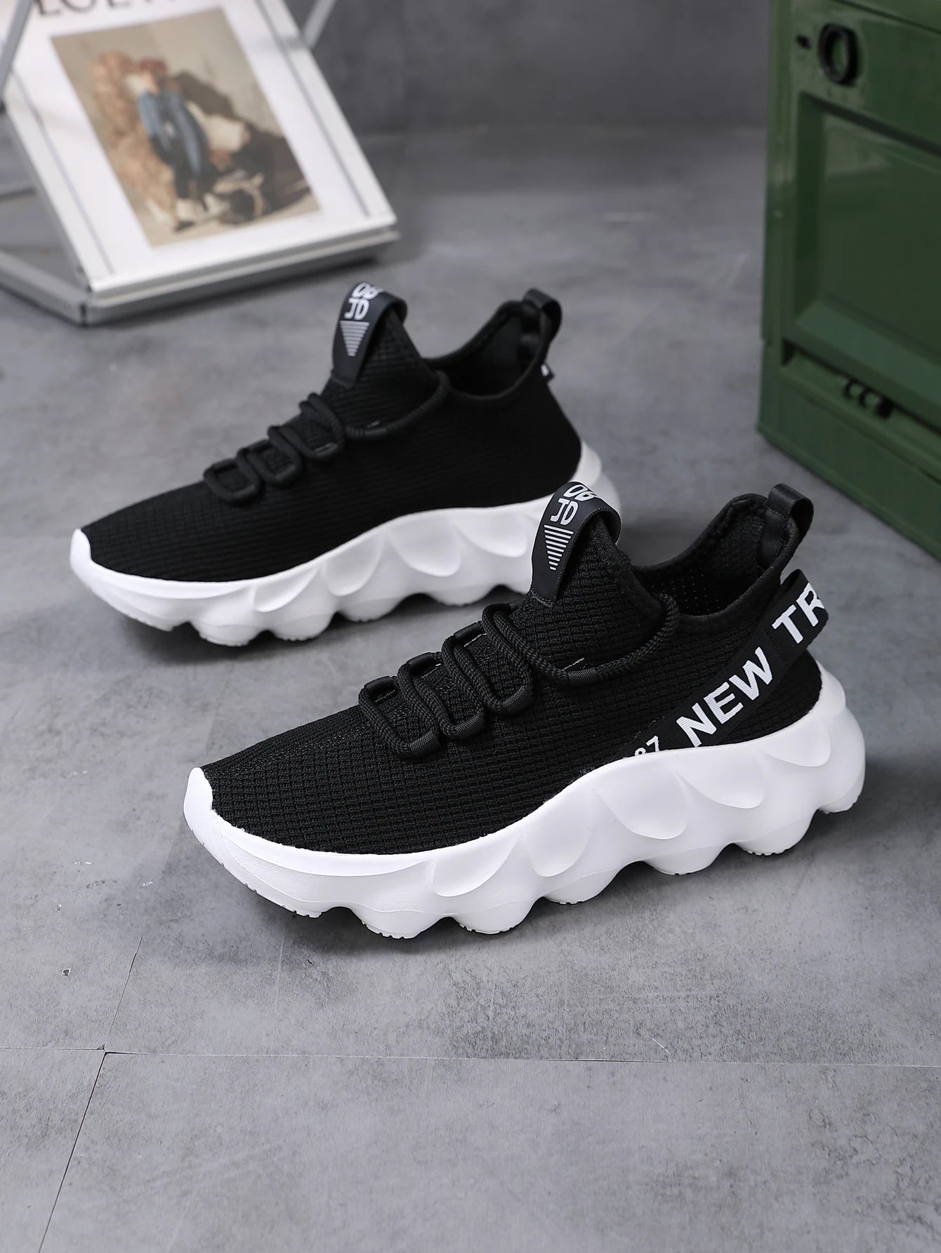Men's Large Size Outdoor Hiking And Running Shoes Comfortable Casual Versatile Fashionable Sports Shoes for Couples Training GONZALES ONLINE SHOP