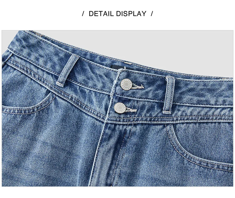 Semir Denim Skirt Women High-waisted Slit 2024 New Spring Straight Skirt GONZALES ONLINE SHOP