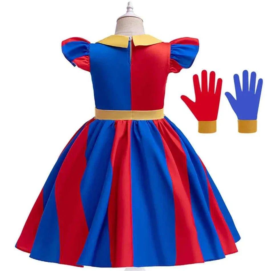 Kids Pomni Costume - Adorable Cosplay Outfit for Children - GONZALES ONLINE SHOP