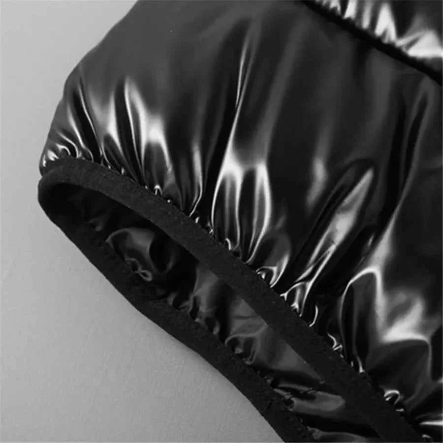 Men's Waterproof Winter Vest - Glossy Hooded Design, Warm and Waterproof - GONZALES ONLINE SHOP