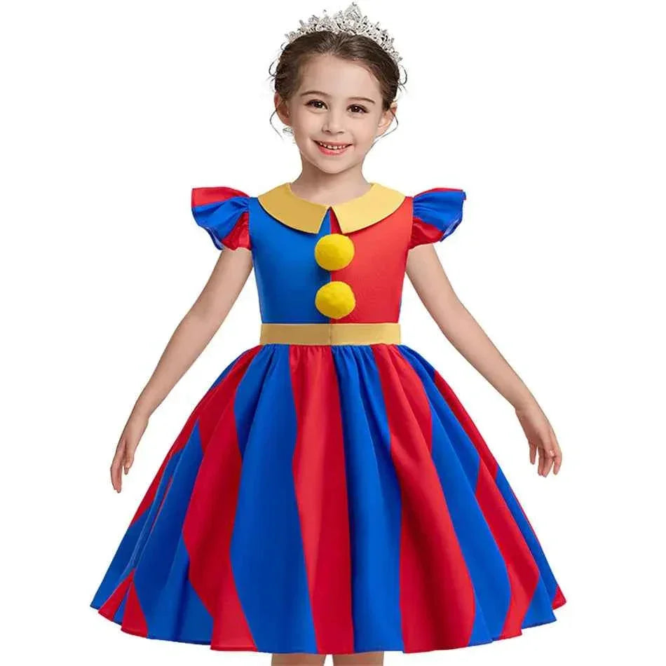 Kids Pomni Costume - Adorable Cosplay Outfit for Children - GONZALES ONLINE SHOP