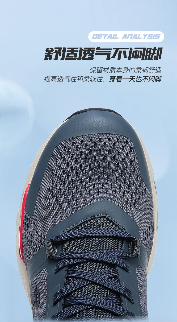 2026 Hot Sale Fitness Outdoor Walking Sports Shoes High Quality Walking Jogging Shoes Non-slip Trail Running Shoe Male Sneakers GONZALES ONLINE SHOP