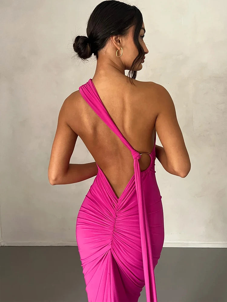 Hawthaw Women Party Club Evening Streetwear Bodycon Bodycon White Long Dress 2024 Summer Clothes Wholesale Items For Business GONZALES ONLINE SHOP