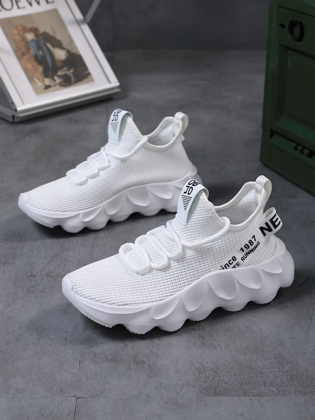 Men's Large Size Outdoor Hiking And Running Shoes Comfortable Casual Versatile Fashionable Sports Shoes for Couples Training GONZALES ONLINE SHOP