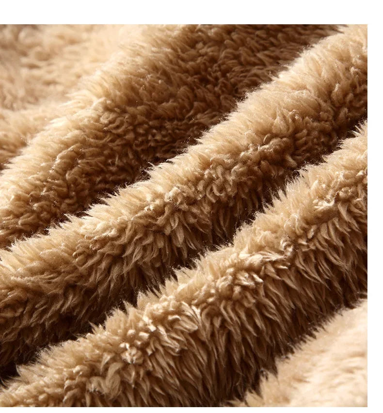 MaiDangDi Winter Men's Washed Leather Jacket European and American Casual Thickened Men's Coat Men's Thick Leather Jacket - GONZALES ONLINE SHOP