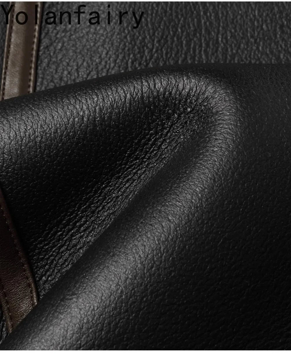 YOLANFAIRY Real Sheepskin Fur Men Jacket Natural Fur Coats Man Luxury Clothing Winter Jacket Black Fur Coat Куртка Мужская 2024 - GONZALES ONLINE SHOP