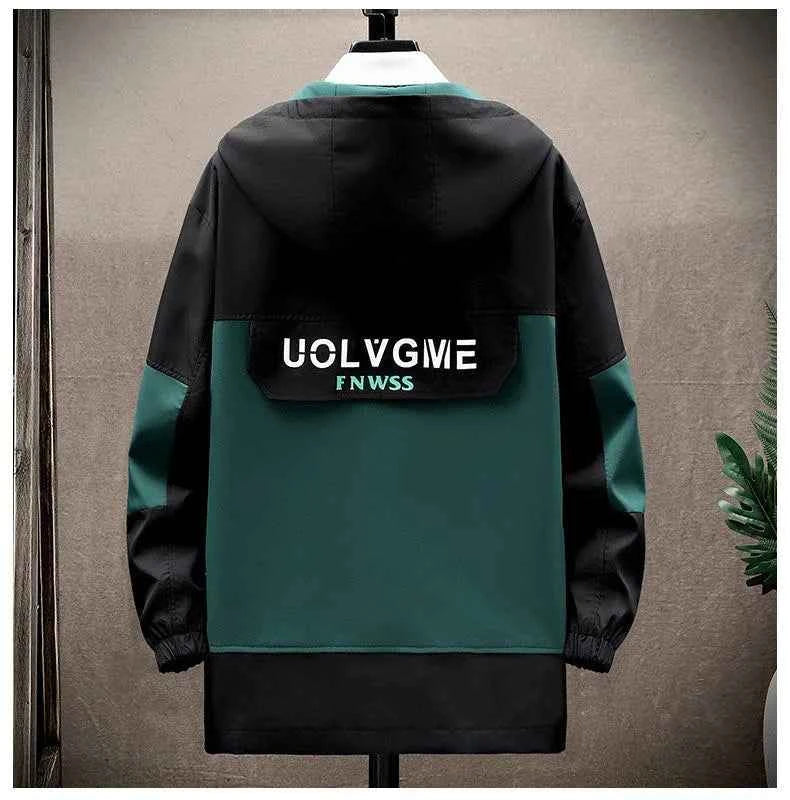 Men's Hooded Windproof Jacket Casual & Comfortable - GONZALES ONLINE SHOP