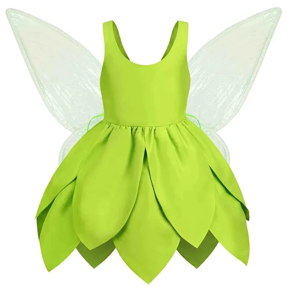 Baby Girl Fairy Dress Tinker Bell Inspired Costume - GONZALES ONLINE SHOP
