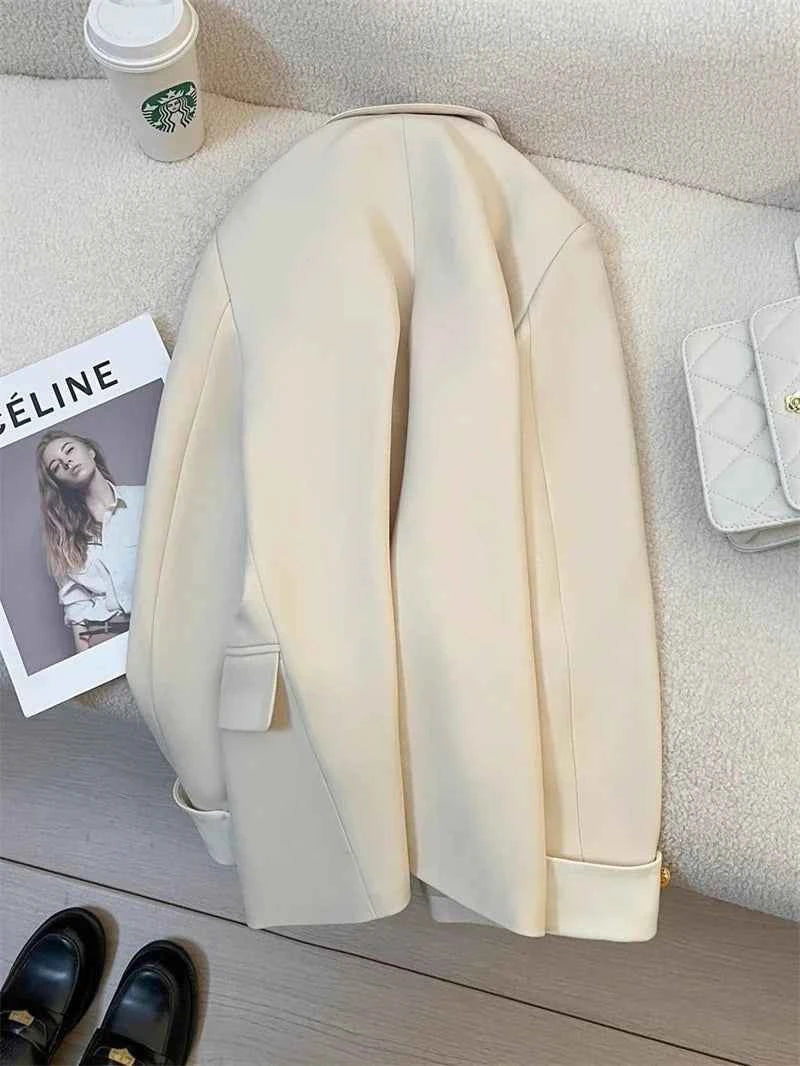 Women's Blazer Coat Spring Autumn Korean Version Leisure Ladies Suit Jacket Design Sense Korean Version Female Suit Top