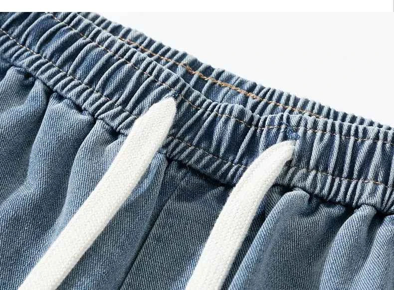 Men's Wide Leg Jeans Loose Casual Oversized Trousers Spring Fashion Streetwear Outdoor Neutral Style Washed Effect