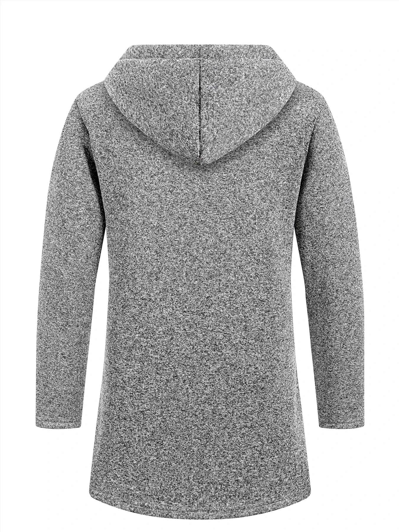 New Streetwear Men's Long Sleeve Sweatshirts for Men Zipper Hooded Oversize Winter Warm Jacket Coat Outdoor Tracksuit Men