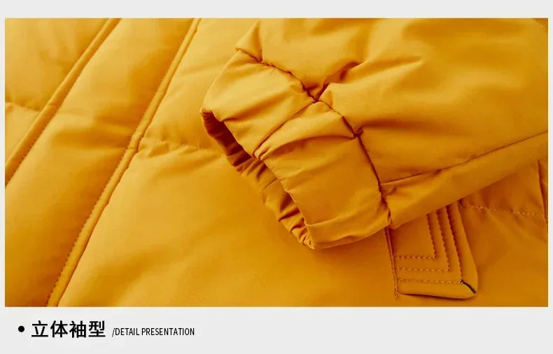 Winter New Down Jacket Men's Thick Warm White Duck Casual Coat Hooded Cold-proof Jack Clothing - GONZALES ONLINE SHOP