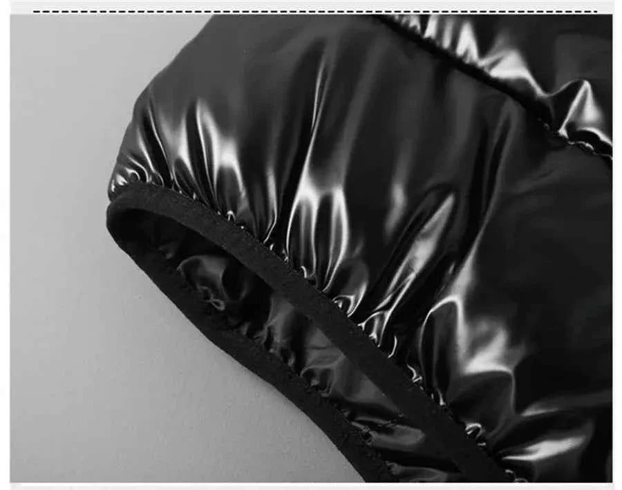 Men's Waterproof Winter Vest - Glossy Hooded Design, Warm and Waterproof - GONZALES ONLINE SHOP