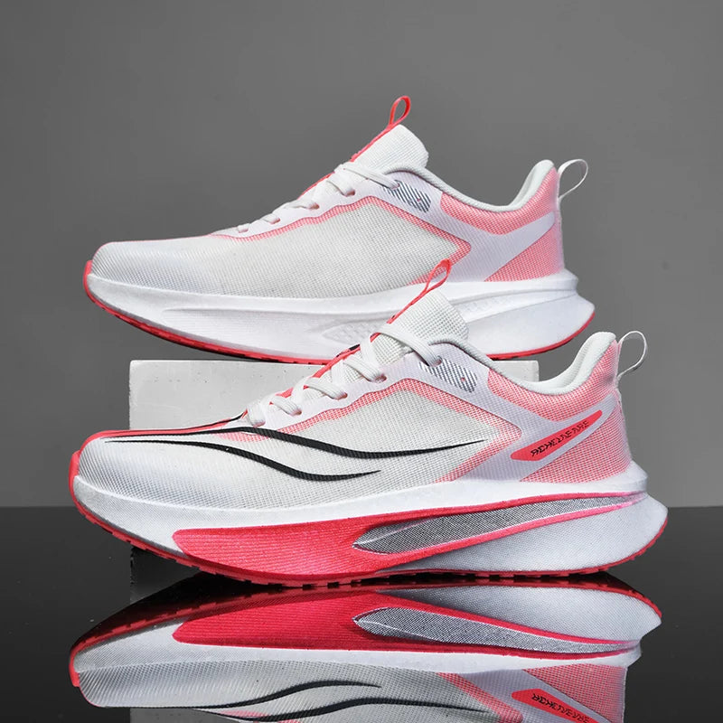 Running Shoes Men Women Non-Slip Wear-Resistant Rubber Outsole Breathable Shock Absorption Athletic Sneakers Outdoor Gym Sports GONZALES ONLINE SHOP