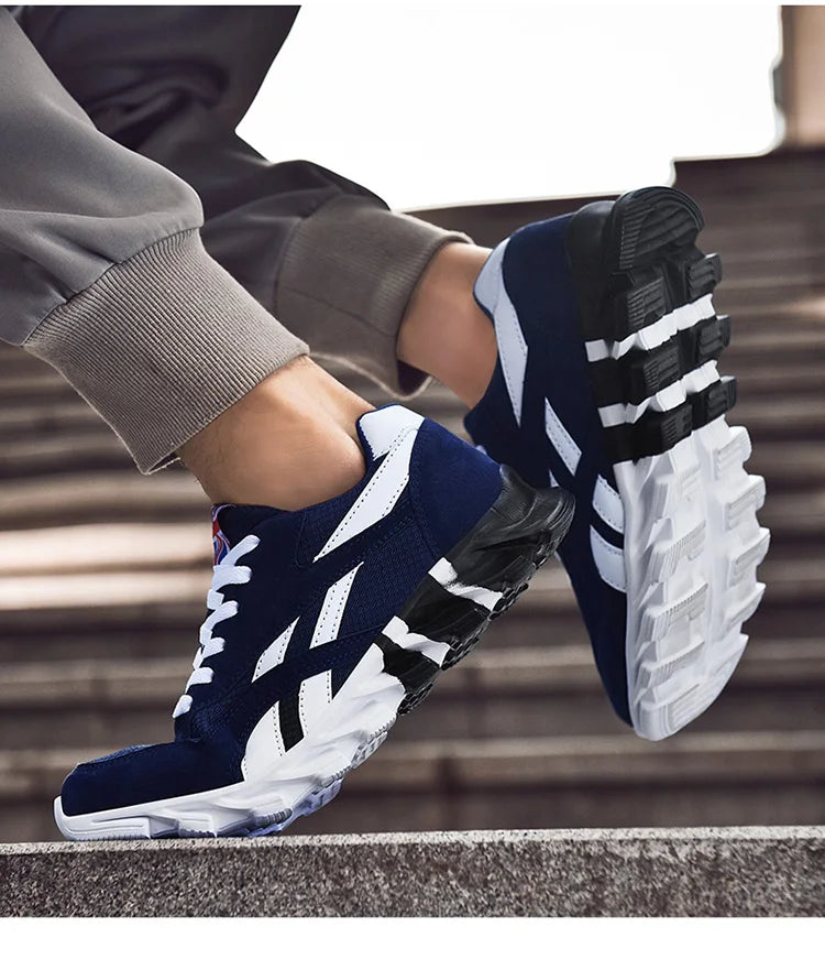 2025 New Men's Running Shoes Sneakers Breathable Casual Sneakers Anti-slip Vibration Comfortable Walking Men Shoes GONZALES ONLINE SHOP