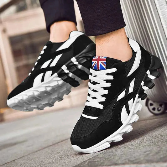 2025 New Men's Running Shoes Sneakers Breathable Casual Sneakers Anti-slip Vibration Comfortable Walking Men Shoes