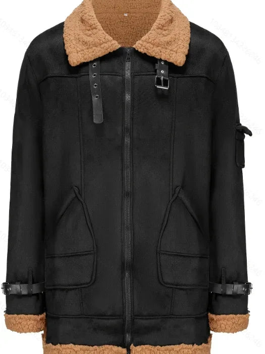 Men's Thick Fleece Winter Coat Warm & Stylish - GONZALES ONLINE SHOP