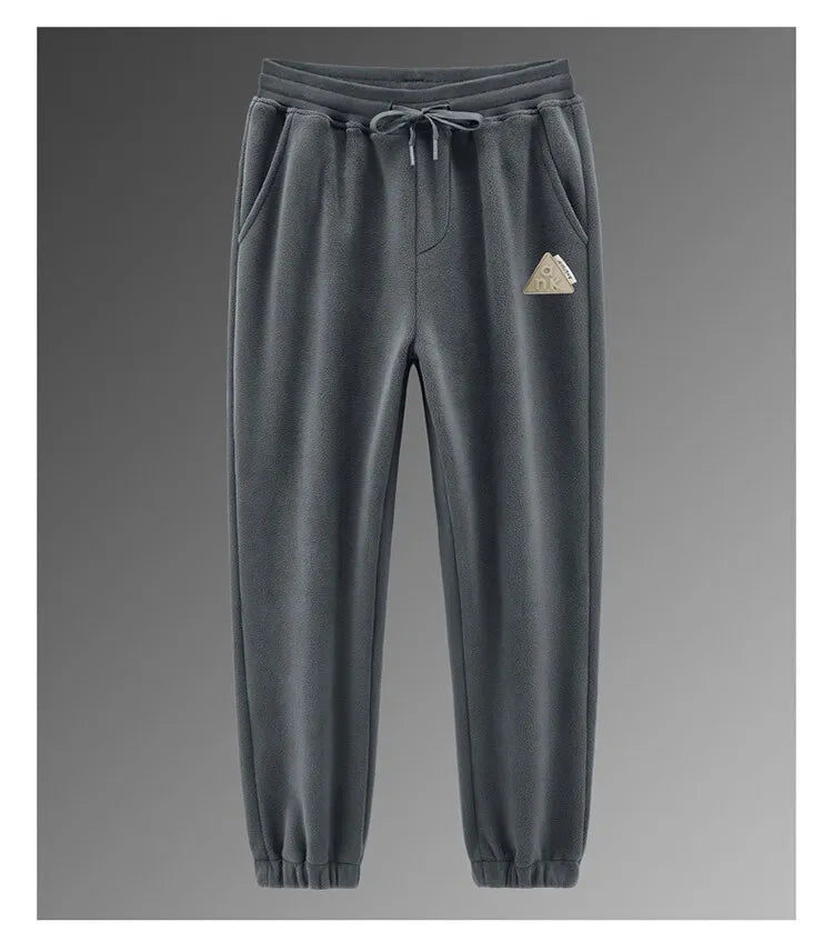 2024 New Fleece Thickened Suit Men's Lamb Fleece Hooded Sweater Cotton Pants Casual Sports Warm Suit GONZALES ONLINE SHOP