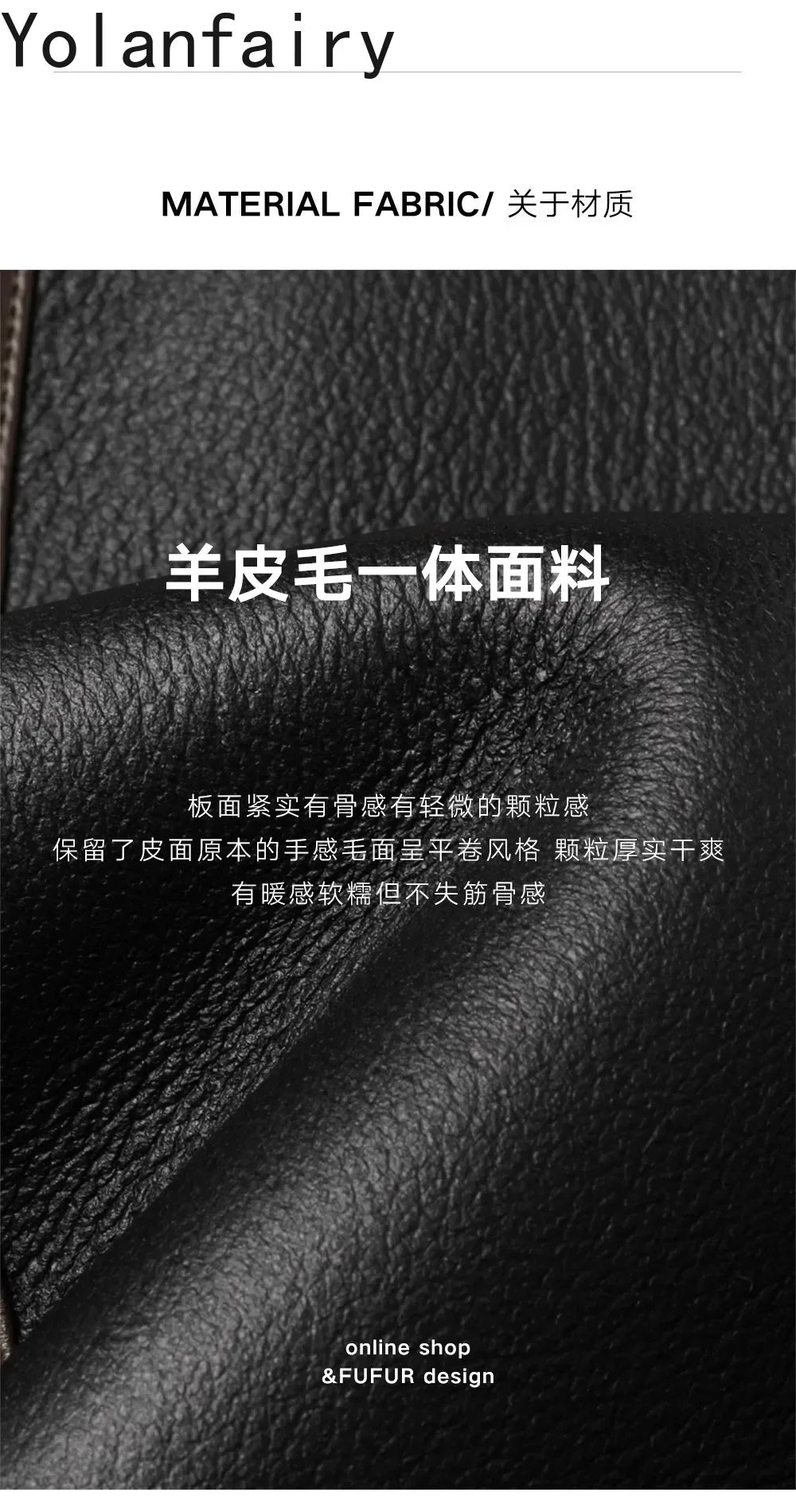 YOLANFAIRY Real Sheepskin Fur Men Jacket Natural Fur Coats Man Luxury Clothing Winter Jacket Black Fur Coat Куртка Мужская 2024 - GONZALES ONLINE SHOP