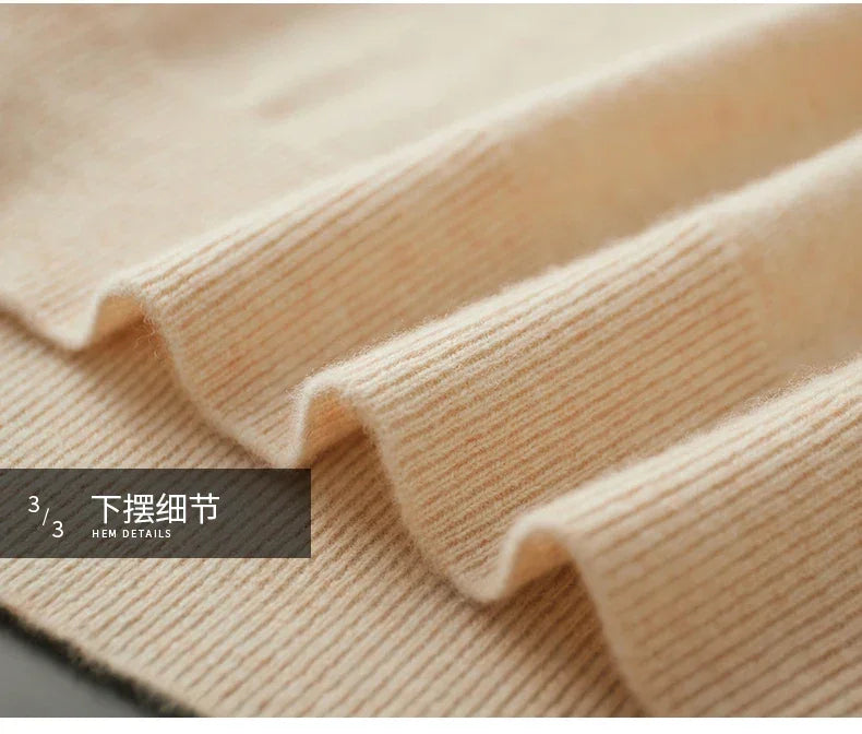 MVLYFLRT 100% Pure Merino Wool Sweater Men's Round Neck Pullover Tops Autumn Winter Thin Solid Color Sweater Versatile Basic GONZALES ONLINE SHOP