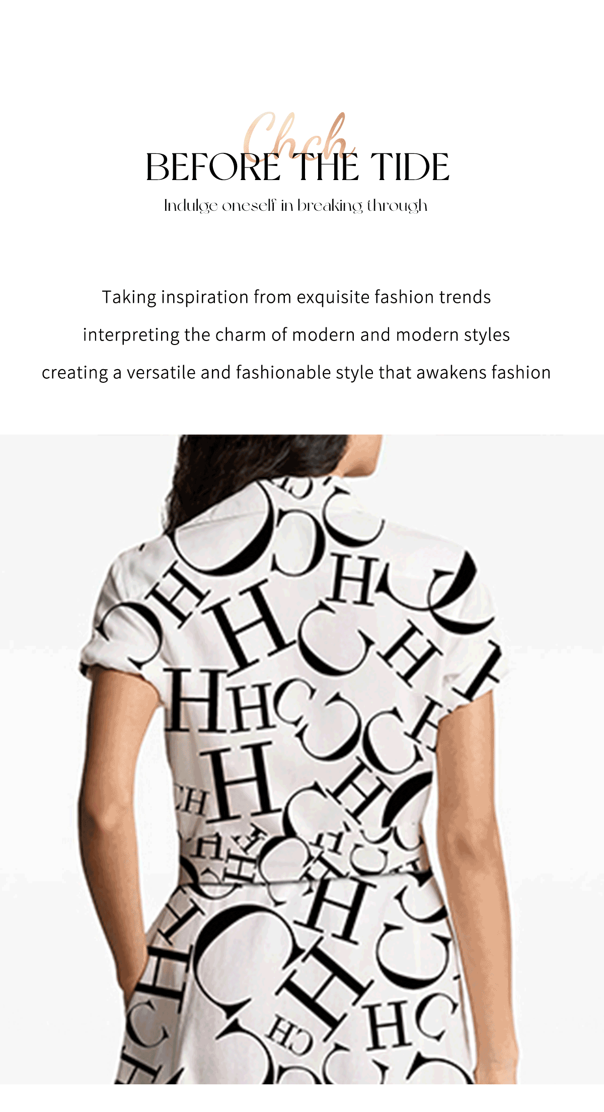 New Women Dress Summer Commuter Versatile High End Female Elegant Dress Letter Thin Band Design Office Ladies Classic Dresses GONZALES ONLINE SHOP