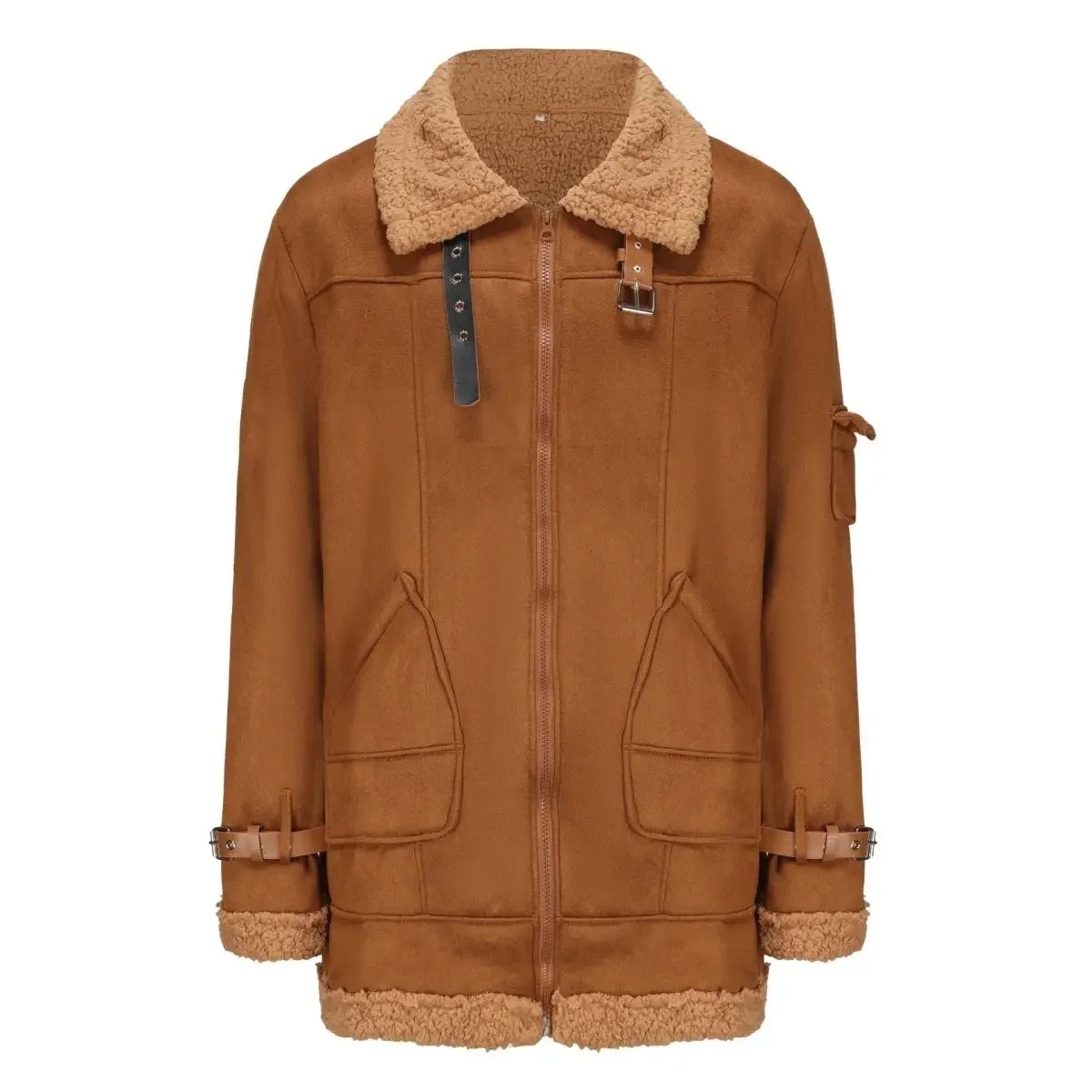 Men's Thick Fleece Winter Coat Warm & Stylish - GONZALES ONLINE SHOP