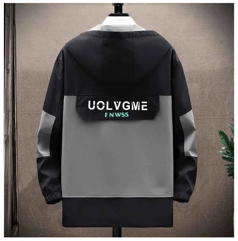 Men's Hooded Windproof Jacket Casual & Comfortable - GONZALES ONLINE SHOP