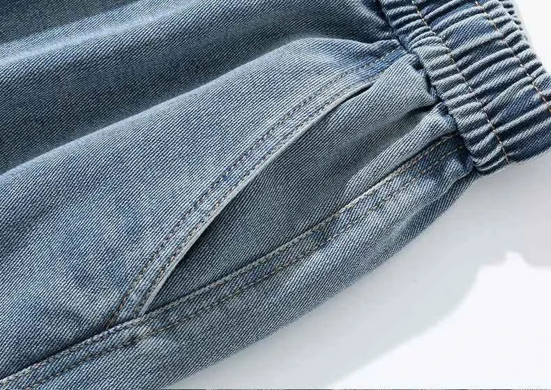 Men's Wide Leg Jeans Loose Casual Oversized Trousers Spring Fashion Streetwear Outdoor Neutral Style Washed Effect
