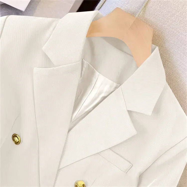 Women's Casual Blazer Spring Autumn Chic Elegant Sports Jacket Suit Coat Korean Blazers Outerwear for Women - GONZALES ONLINE SHOP