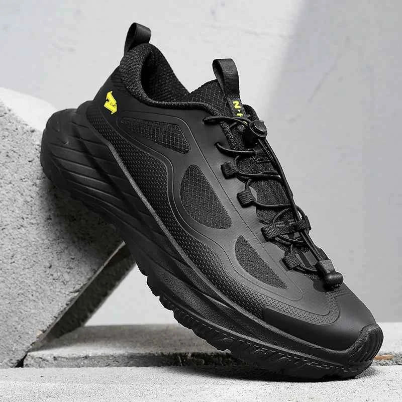 Men Hiking Shoes Waterproof Casual Walking Hiking Boots Outdoor Rubber Camping Trekking Non-Slip Women Mountain Walking Sneakers