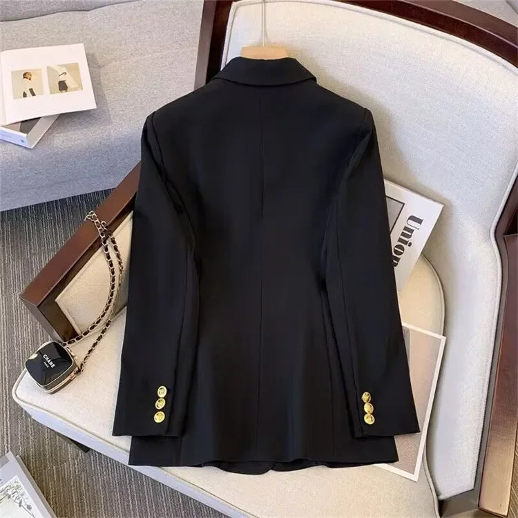 Women's Casual Blazer Spring Autumn Chic Elegant Sports Jacket Suit Coat Korean Blazers Outerwear for Women - GONZALES ONLINE SHOP