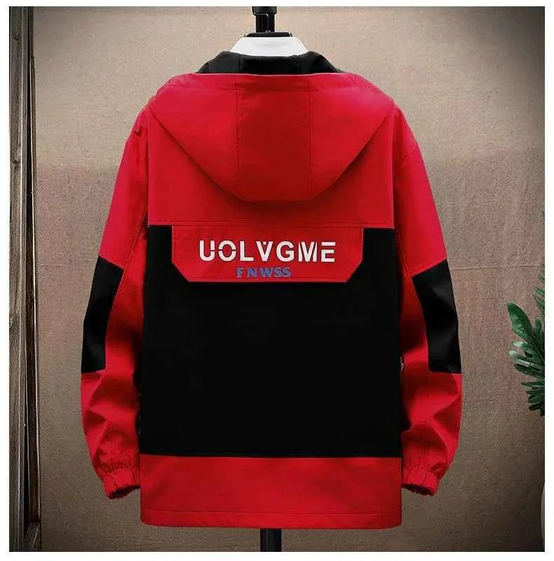Men's Hooded Windproof Jacket Casual & Comfortable - GONZALES ONLINE SHOP