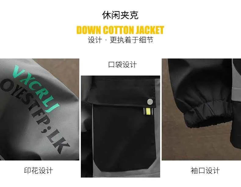Men's Hooded Windproof Jacket Casual & Comfortable - GONZALES ONLINE SHOP