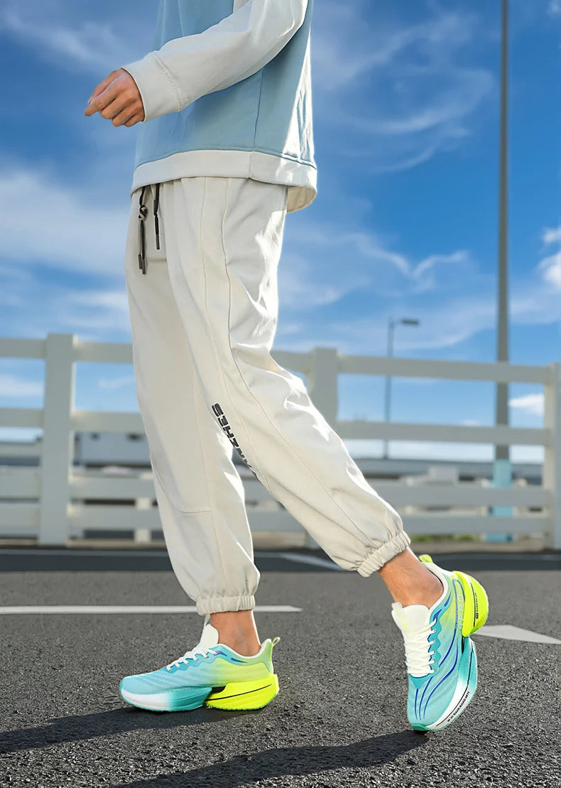 Men's Running Shoes Carbon Plate Racing Marathon Athletic Shoes Cushioned Comfortable Road Sneakers Teenage Training Shoes GONZALES ONLINE SHOP