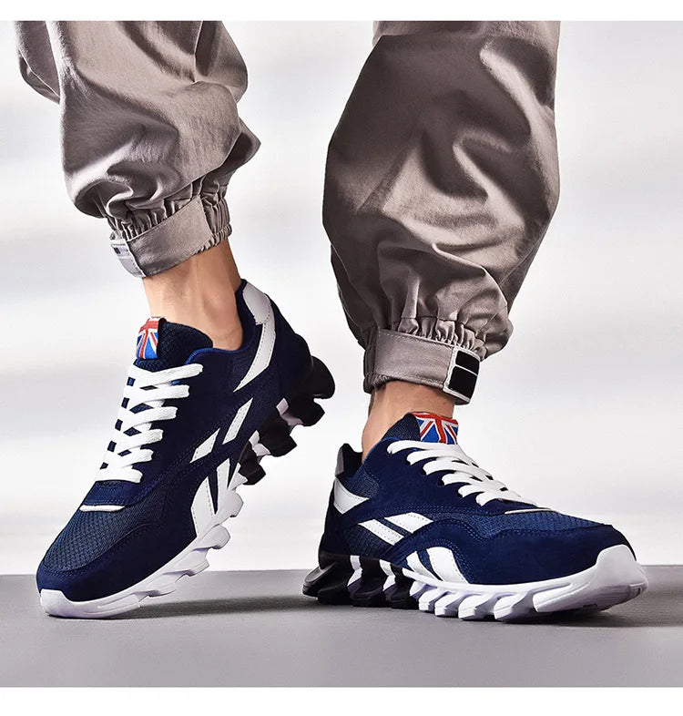 2025 New Men's Running Shoes Sneakers Breathable Casual Sneakers Anti-slip Vibration Comfortable Walking Men Shoes GONZALES ONLINE SHOP