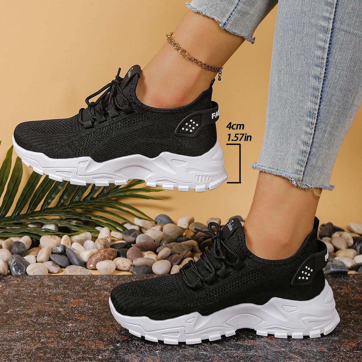 Women's shoes, women's sports shoes 2025 Women's shoes Breathable single-mesh dad shoes Women's casual and versatile sports shoe GONZALES ONLINE SHOP