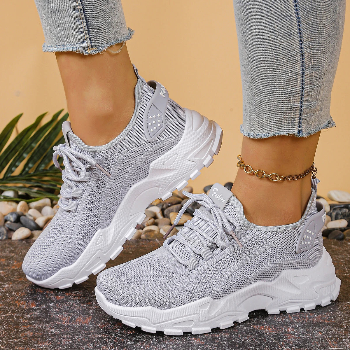 Women's shoes, women's sports shoes 2025 Women's shoes Breathable single-mesh dad shoes Women's casual and versatile sports shoe GONZALES ONLINE SHOP