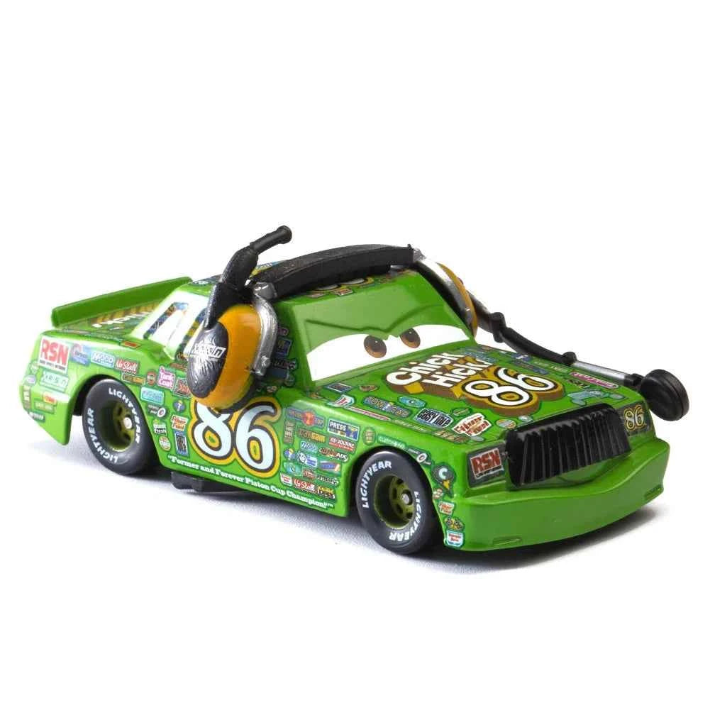 Cars Disney Pixar Cars Lightning McQueen Mater Jackson Storm The King Mater 1:55 Metal Alloy Car Toy Model Toys Children Gifts