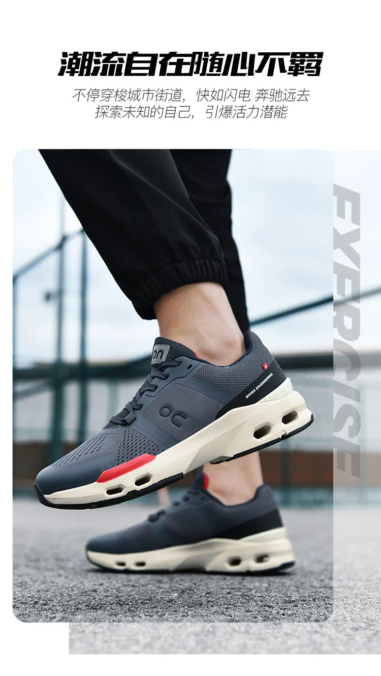 2026 Hot Sale Fitness Outdoor Walking Sports Shoes High Quality Walking Jogging Shoes Non-slip Trail Running Shoe Male Sneakers GONZALES ONLINE SHOP