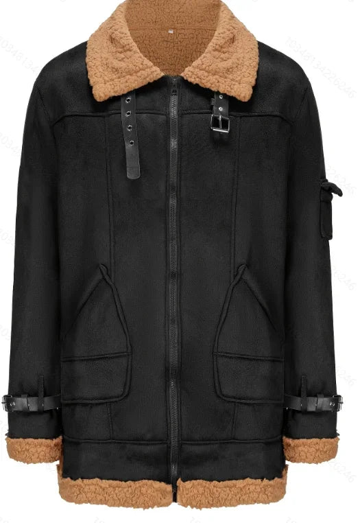 Men's Thick Fleece Winter Coat Warm & Stylish - GONZALES ONLINE SHOP