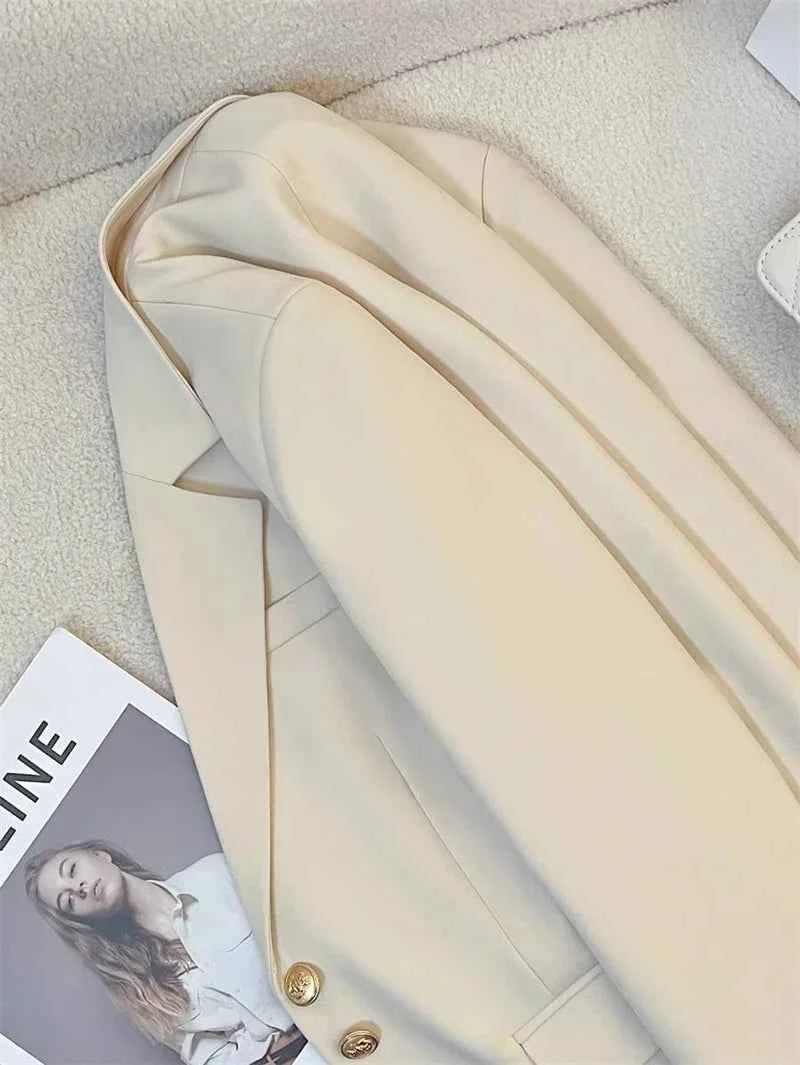 Women's Blazer Coat Spring Autumn Korean Version Leisure Ladies Suit Jacket Design Sense Korean Version Female Suit Top
