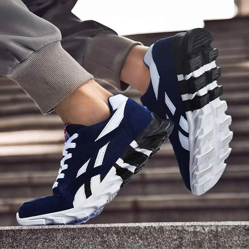 2025 New Men's Running Shoes Sneakers Breathable Casual Sneakers Anti-slip Vibration Comfortable Walking Men Shoes