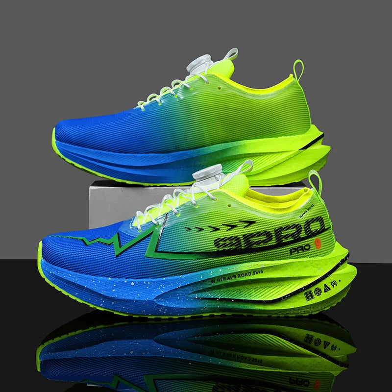 New Men's Running Shoes Breathable Outdoor Road Wear-Resistant Sport Sneakers Light Athletic Jogging Walking Shoes Fitness Shoes GONZALES ONLINE SHOP